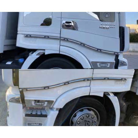 KIT PROFILI INFERIORI PORTIERA 4 PZ STRALIS CUBE